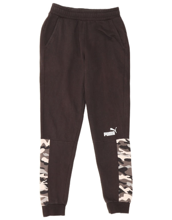 Pantaloni de trening Puma pentru bărbați Pantaloni de jogging, bumbac, camuflaj, negru