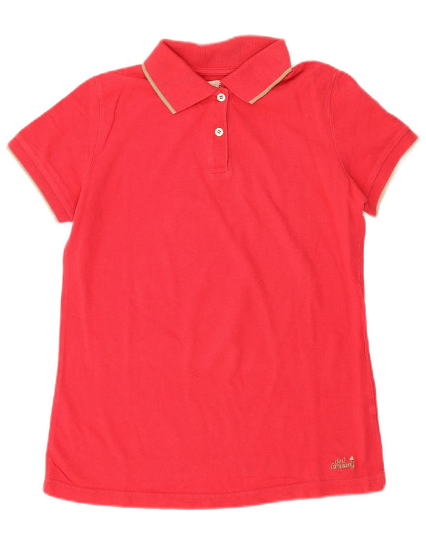 Tricou polo pentru femei Best Company UK 10 Bumbac roșu mic