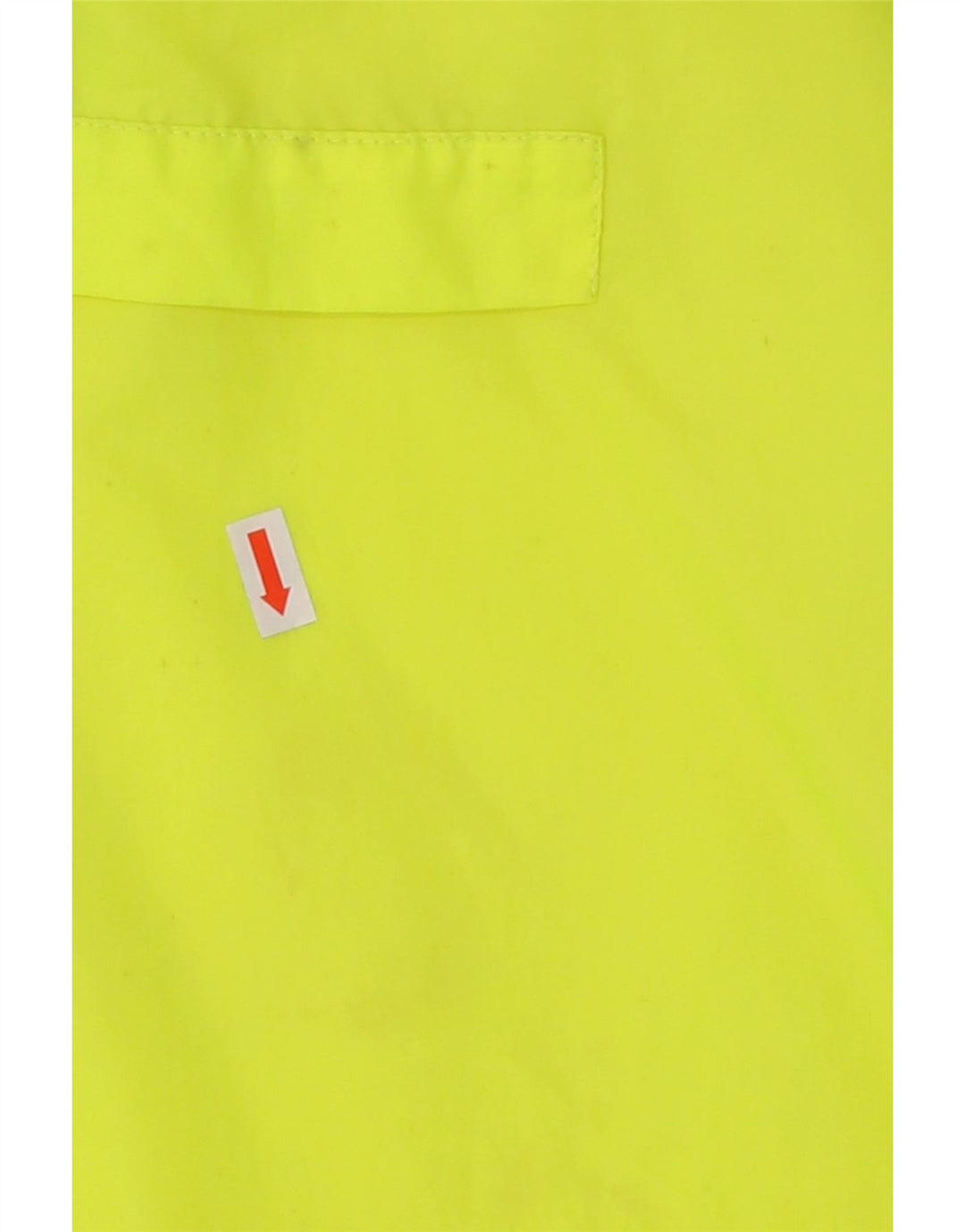 DIADORA Mens Hooded Pullover Rain Jacket UK 36 Small Yellow Colourblock Vintage Diadora and Second-Hand Diadora from Messina Hembry 