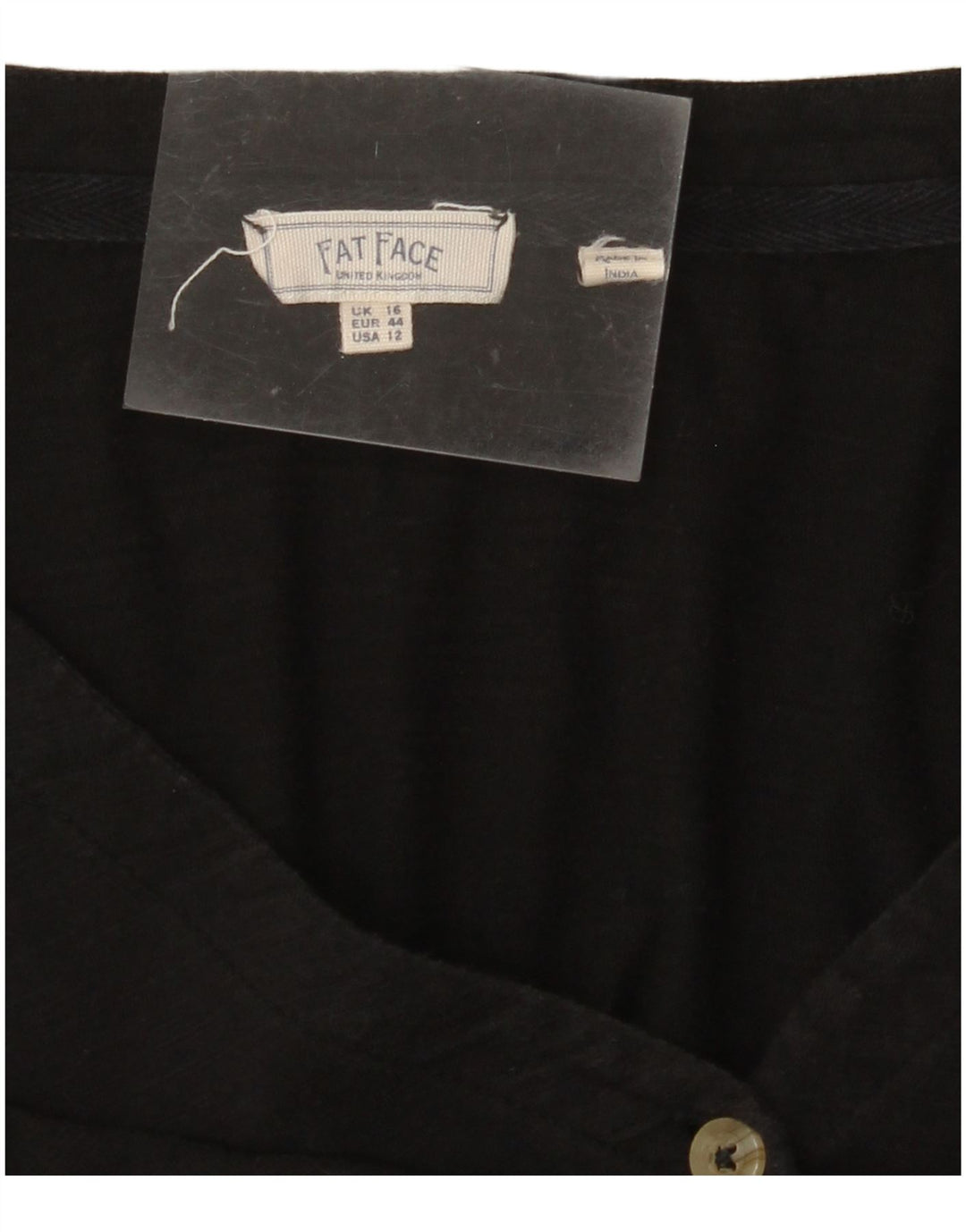 Bluză cămașă pentru femei FAT FACE UK 16 Large Black