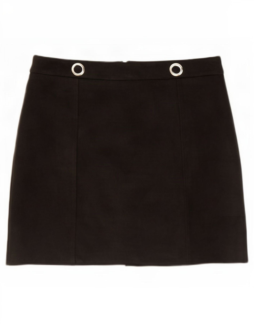 Fusta mini pentru femei M&Co UK 12 Medium W32 Poliester negru