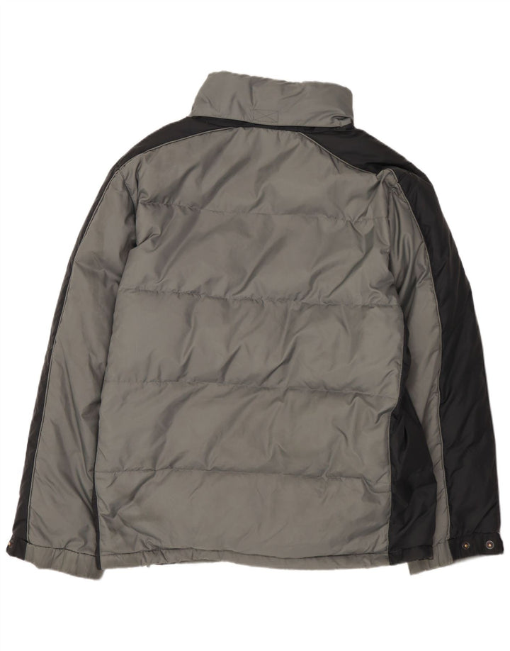 Jachetă căptușită pentru bărbați CHAMPION, cu o formă lejeră, UK 36, gri mic, bloc de culoare