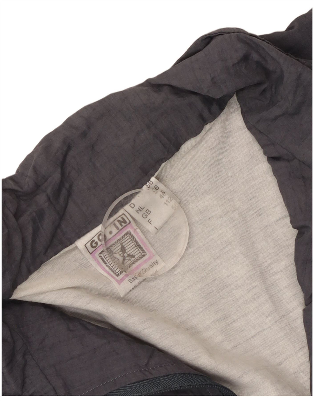 Jachetă de trening pentru bărbați CLIPPER UK 46 2XL bumbac color bloc gri