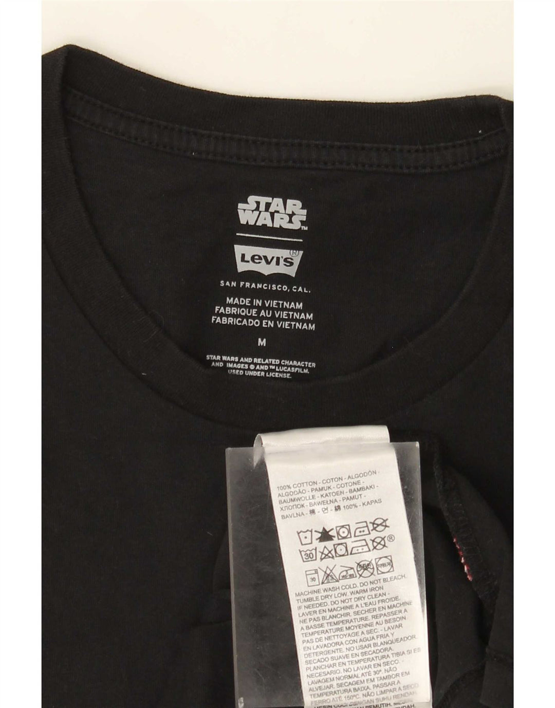 Tricou grafic pentru bărbați Levi's Top mediu negru bumbac