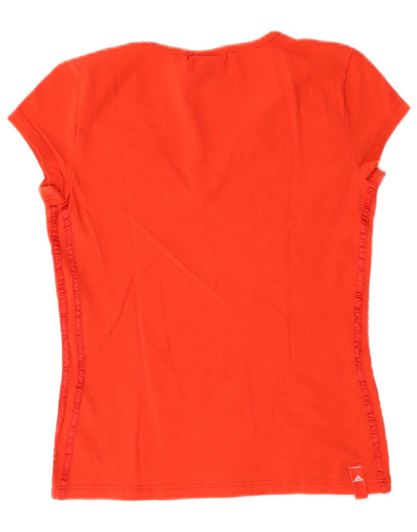 Tricou grafic Adidas pentru femei Top UK 18 XL Bumbac roșu