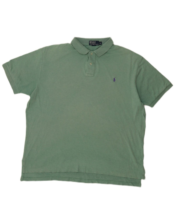 Cămașă polo Polo Ralph Lauren pentru bărbați XL, bumbac verde