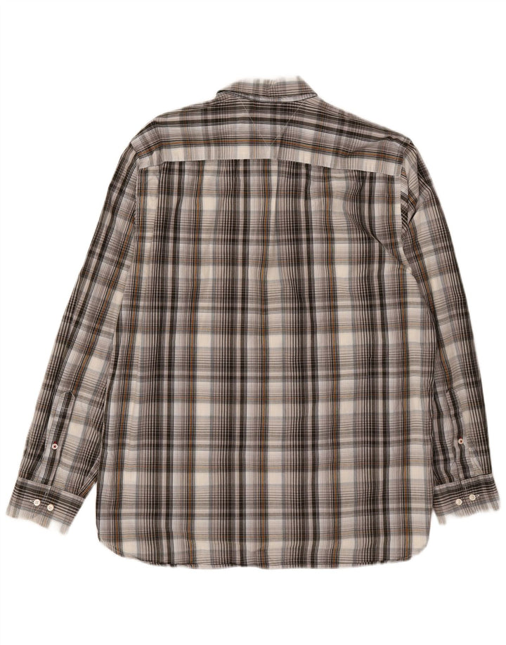 Cămașă pentru bărbați Tommy Hilfiger, cu formă regulată, XL, bumbac cu carouri gri