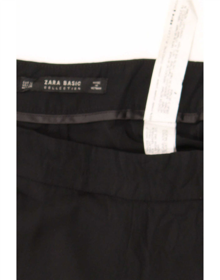 Pantaloni scurți casual pentru femei Zara XS W24 Poliester negru