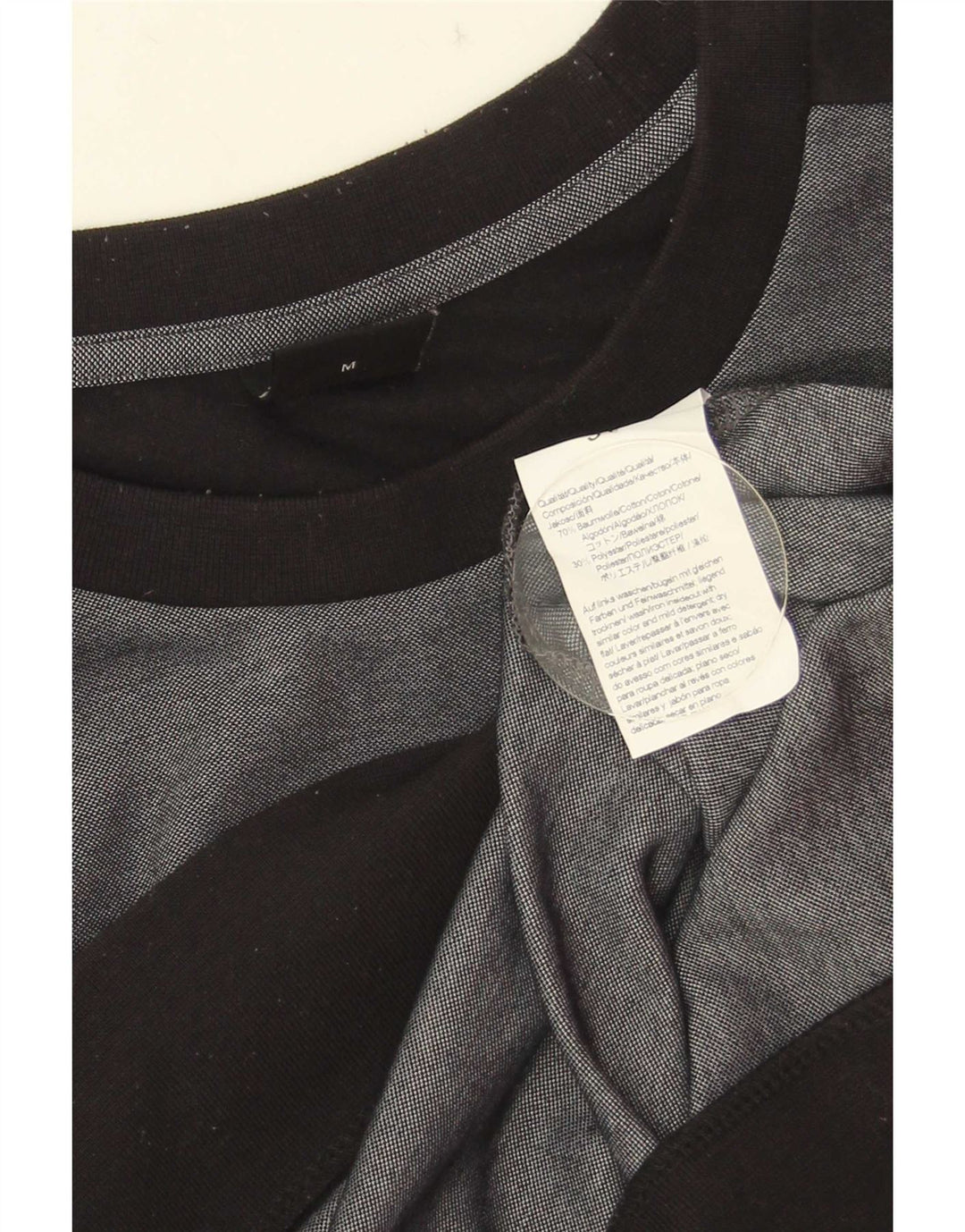 Hanorac grafic pentru bărbați Hugo Boss Pulover din bumbac color bloc, gri mediu