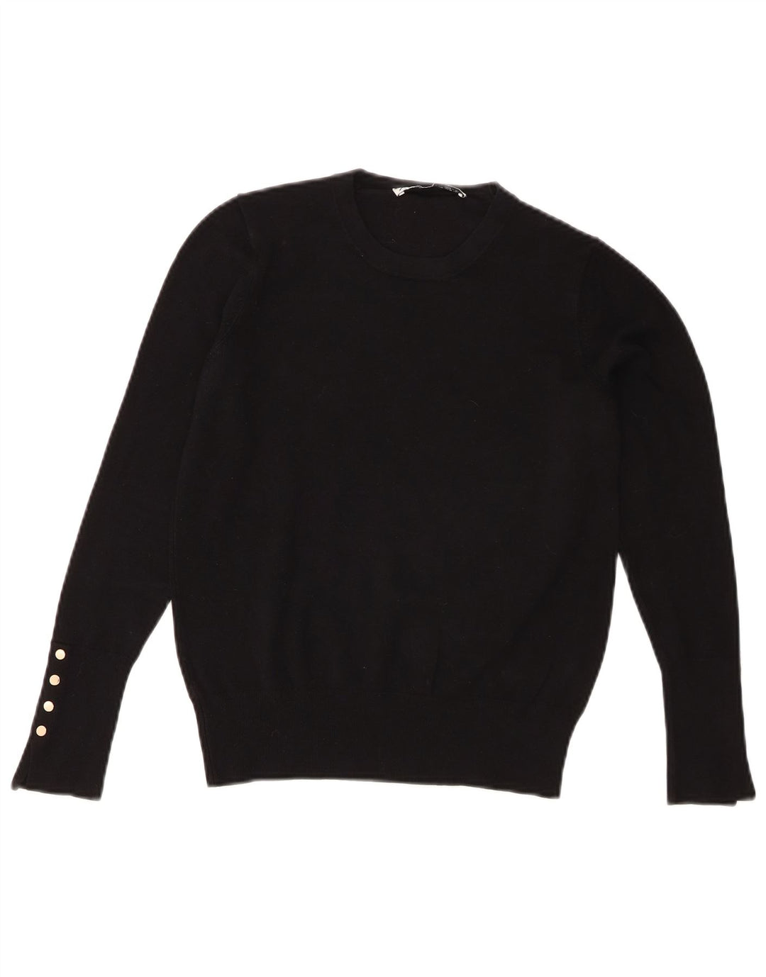 Pulover pentru damă Zara, cu gât turnut, UK 12 Medium Negru