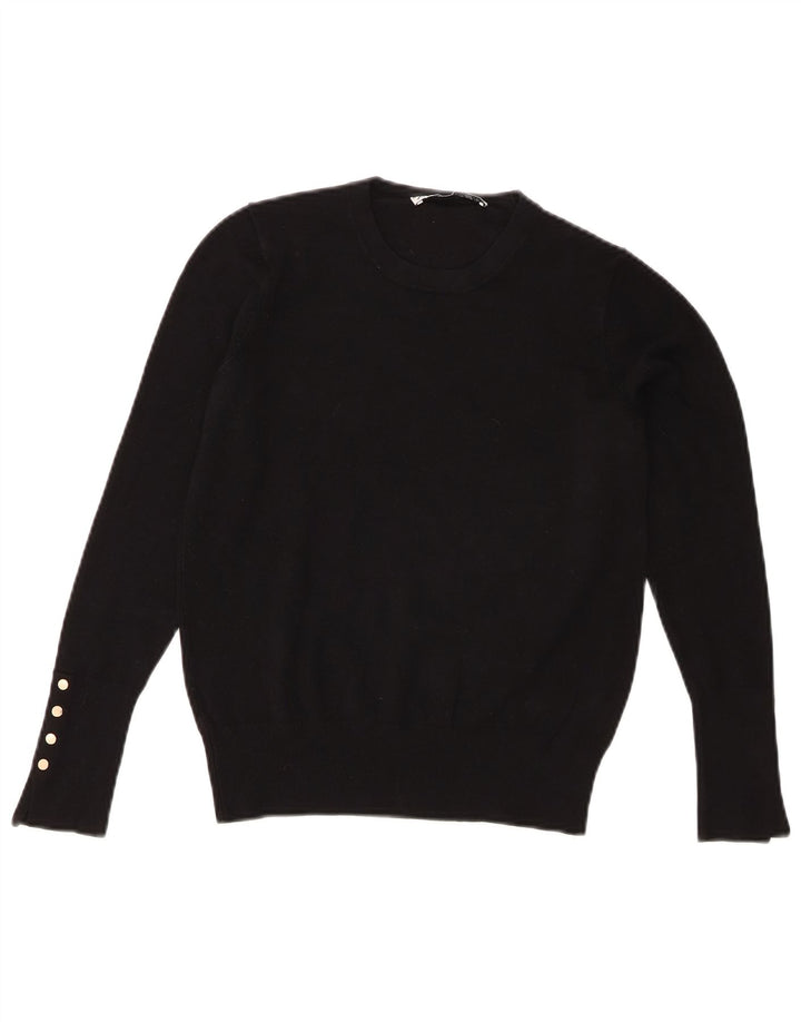 Pulover pentru damă Zara, cu gât turnut, UK 12 Medium Negru