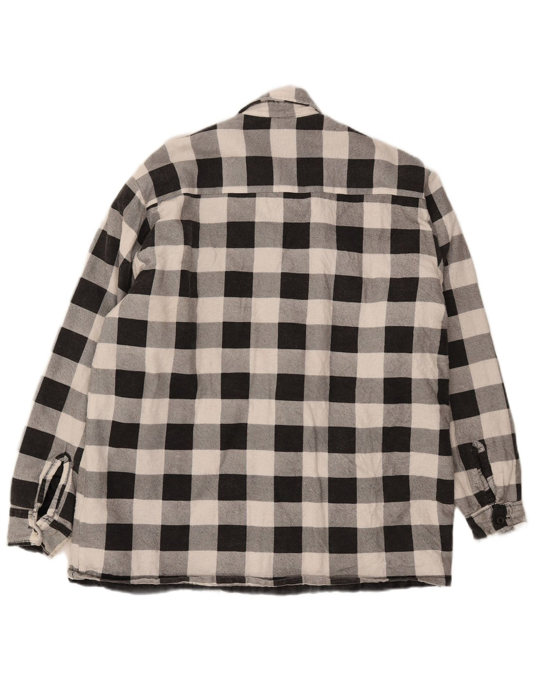 Cămașă pentru bărbați JOY Lumberjack Flannel XL, bumbac vichy negru
