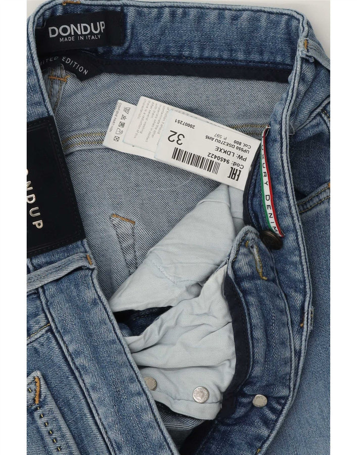 Dondup Blugi pentru bărbați subțiri W32 L32 Bumbac albastru