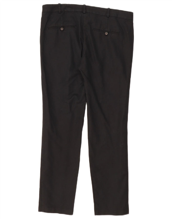 Pantaloni chino slim pentru femei ZARA EU 38 Mici L28 L27 Negri
