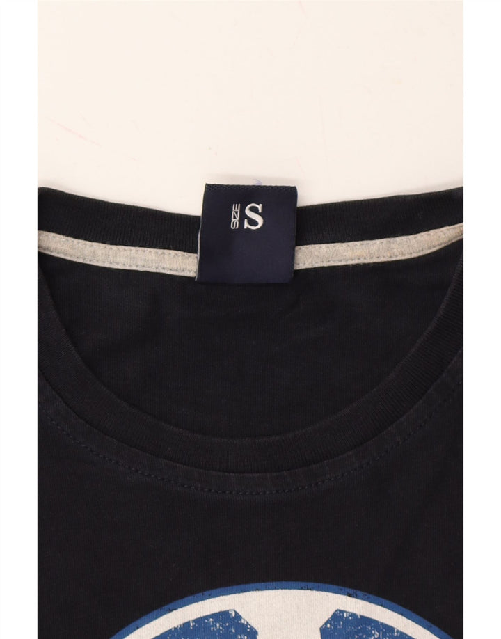 NORTH SAILS Mens Graphic T-Shirt Top Small Black Cotton Vintage North Sails and Second-Hand North Sails from Messina Hembry 