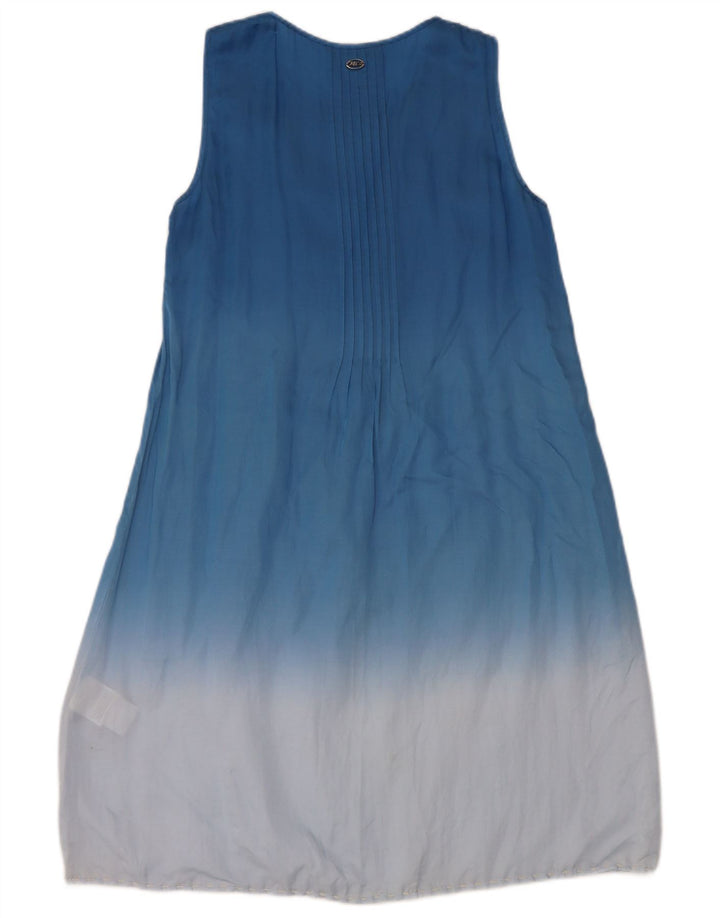 Rochie de bază Marlboro Classics pentru femei EU 42 Mătase mare albastru Tie Dye