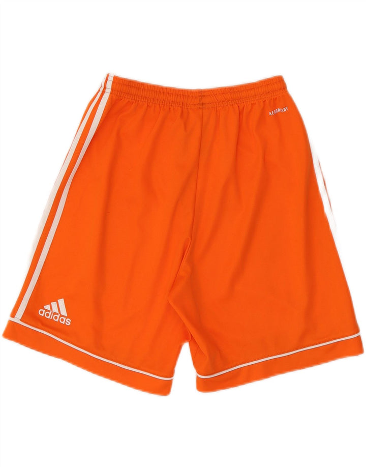 Pantaloni scurți sport Aeroready ADIDAS pentru bărbați, poliester portocaliu mic