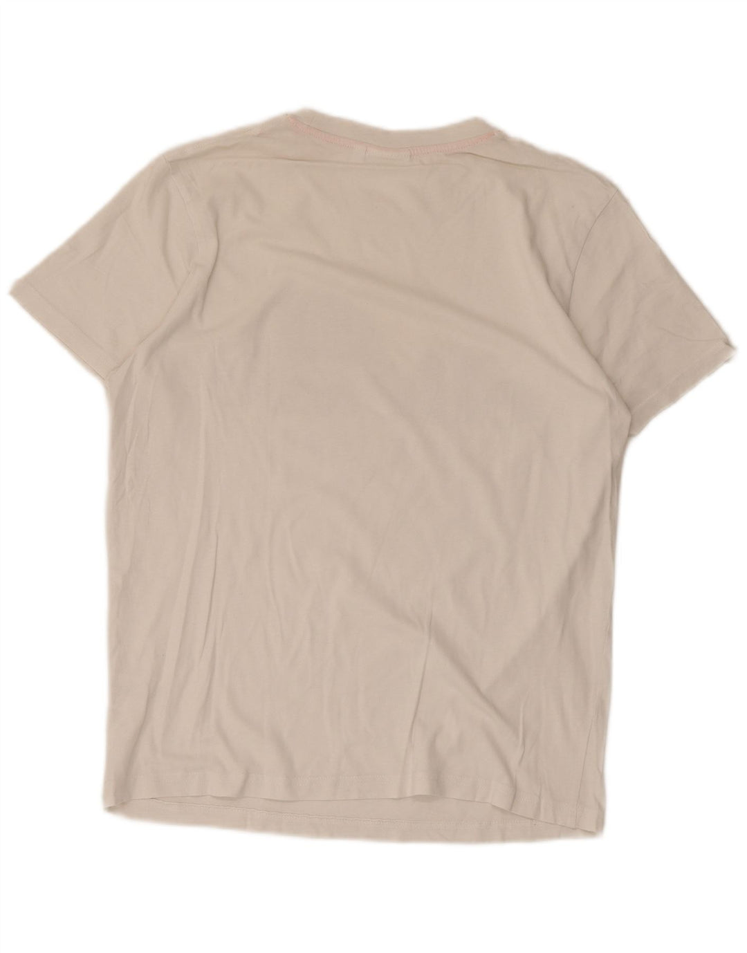 Tricou cu grafică Ellesse Heritage pentru bărbați Top mic din bumbac alb