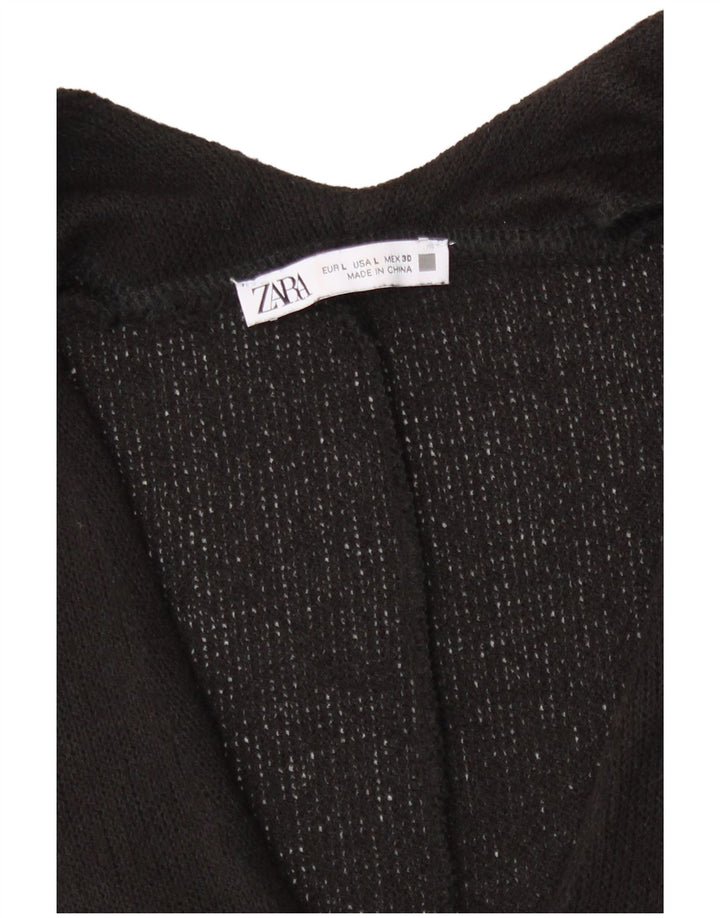 Vesta supradimensionată Zara pentru femei, mare, negru