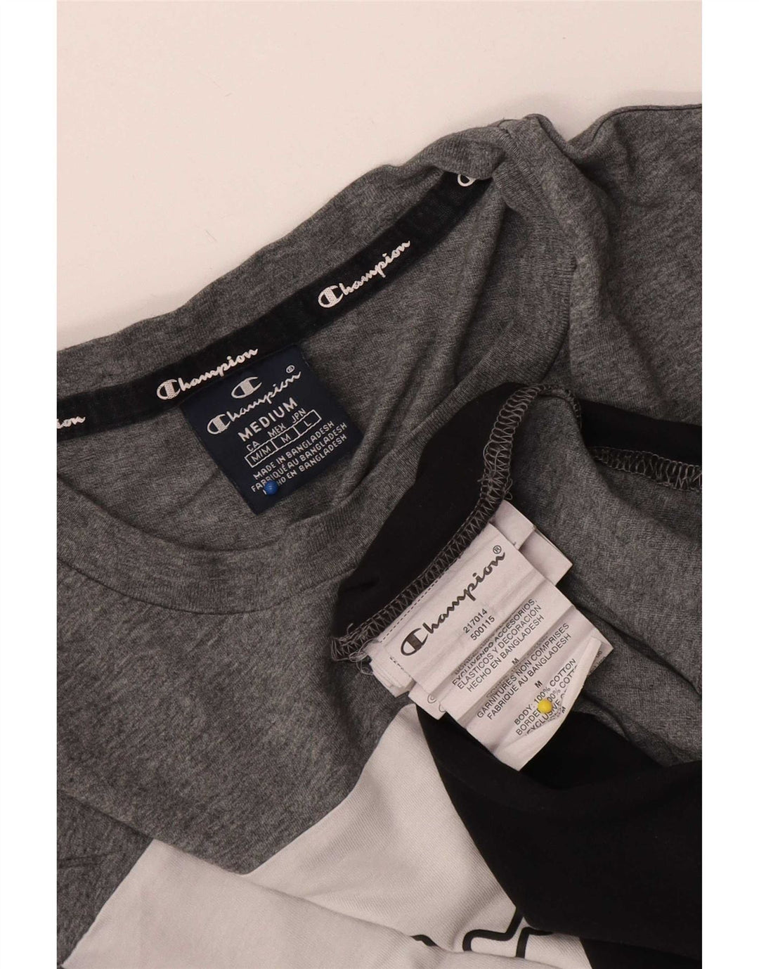 Tricou grafic pentru bărbați Champion Top mediu multicolor din bumbac color bloc