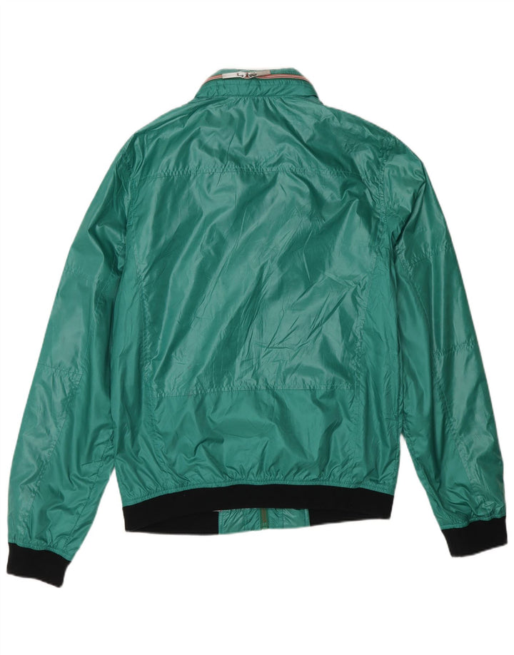 Jachetă bomber cu glugă cu glugă Calvin Klein Jeans pentru femei UK 14 verde mediu