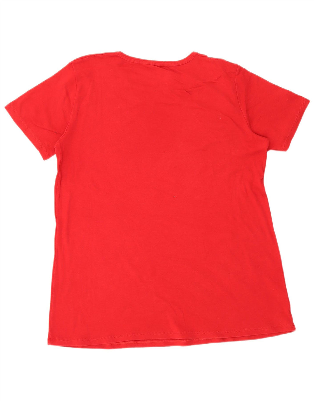 BENETTON Tricou pentru femei Top UK 14 Medium Red