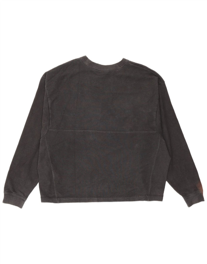 Pulover supradimensionat pentru femei Nike UK 14 Bumbac mediu negru