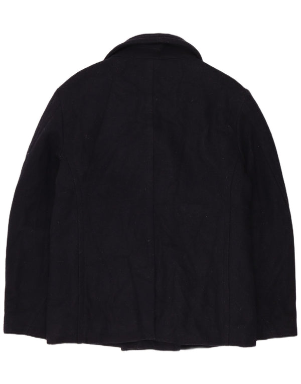 Palton Superdry pentru femei UK 18 XL Lână bleumarin