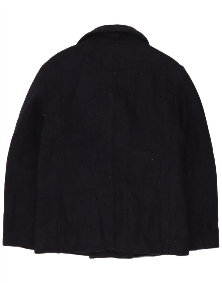 Palton Superdry pentru femei UK 18 XL Lână bleumarin