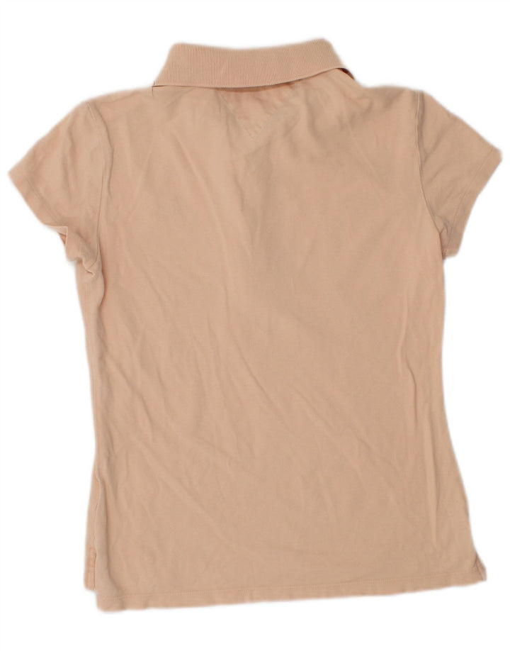Tricou polo Tommy Hilfiger pentru femei UK 12 portocaliu mediu