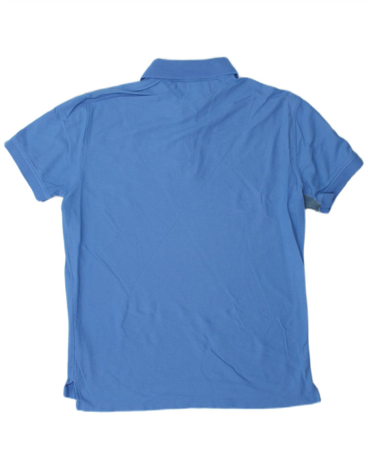 Cămașă polo TOMMY HILFIGER pentru bărbați, cu formă regulată, mare, albastru