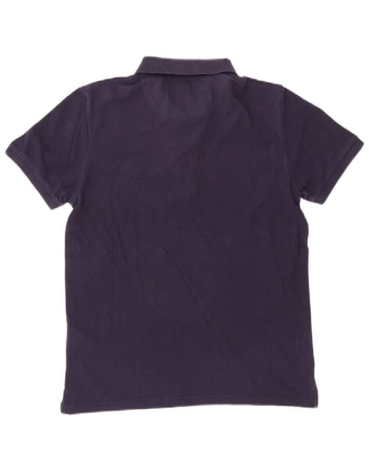 Tricou polo pentru bărbați Lyle & Scott, bumbac bleumarin mediu