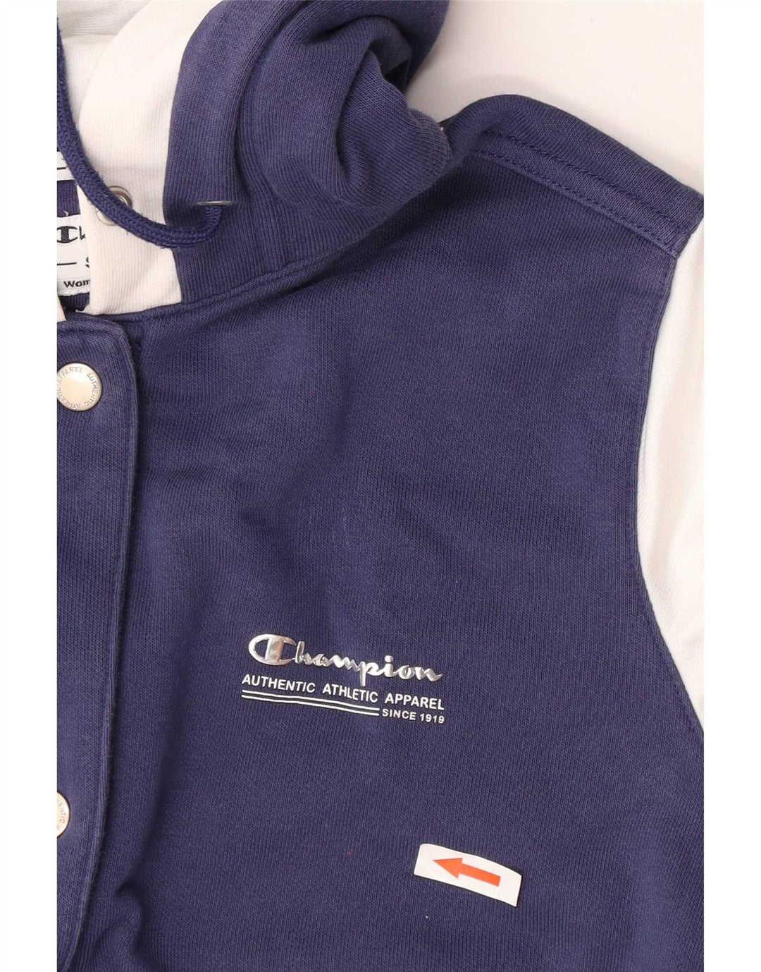 Jachetă pentru femei Champion Heritage Fit Varsity UK 14 Medium Bleumarin