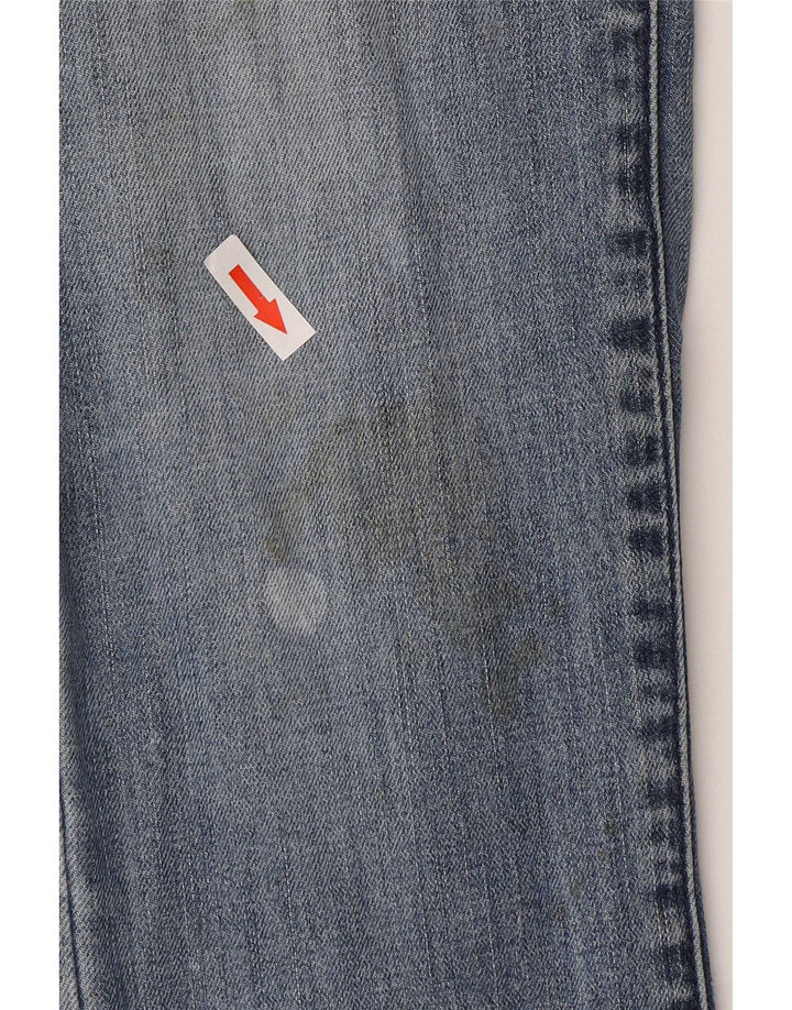 Calvin Klein Jeans Mens Slim W28 L34 Blue Bumbac
