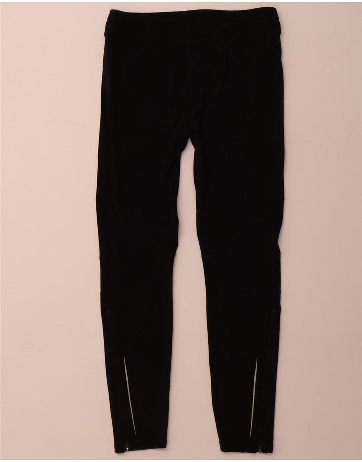 Pantaloni de trening ADIDAS pentru femei UK 14, mare, negru, nailon