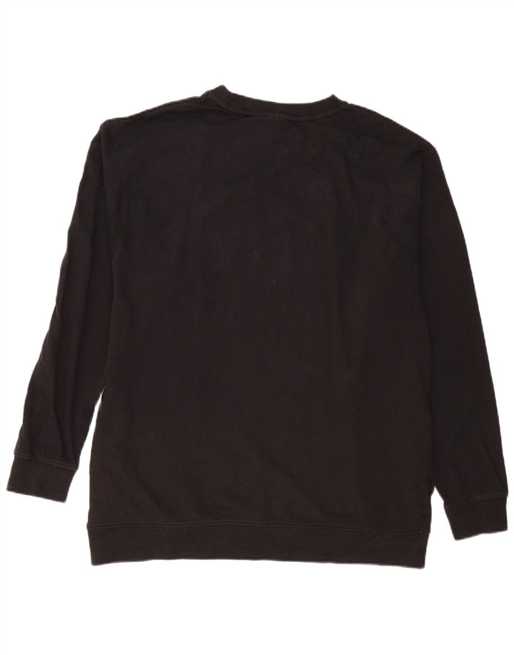 MOSSIMO Hanorac grafic pentru bărbați Pulover XL bumbac negru