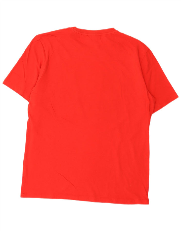 Tricou grafic pentru bărbați Hugo Boss Top mic roșu