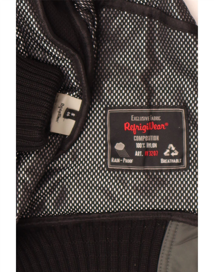 Jachetă bomber cu glugă pentru bărbați Refrigiwear IT 46 Nylon verde mic