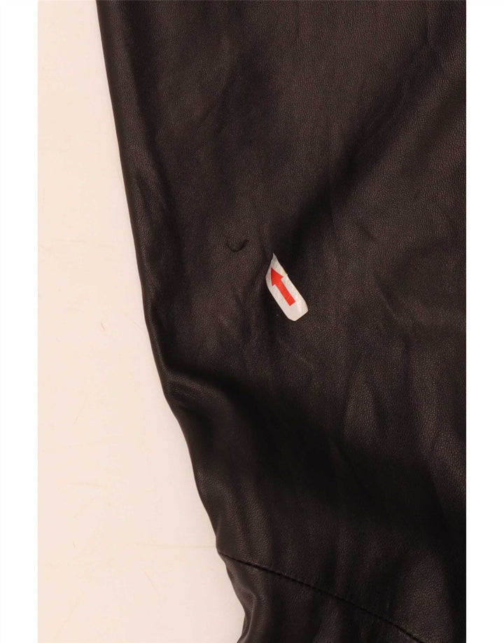 Pantaloni damă Danier Flare din piele Mărimea 8 W24 L31 Negru