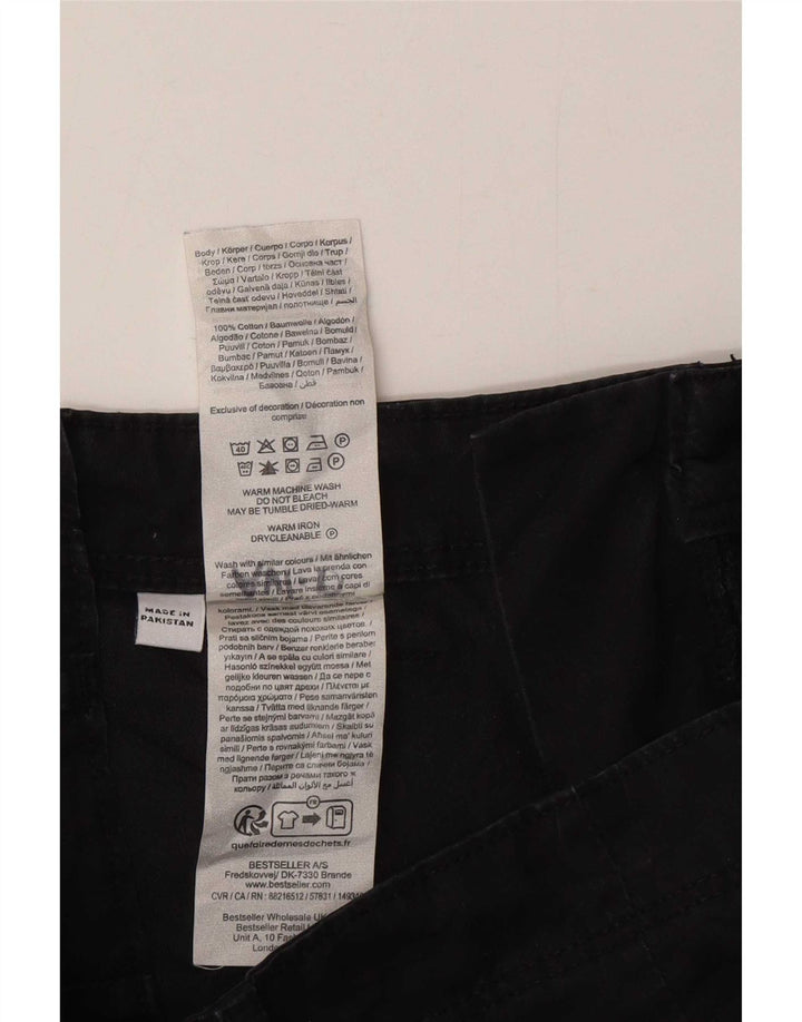 Pantaloni scurți cargo Jack & Jones pentru bărbați XS W26 bumbac negru