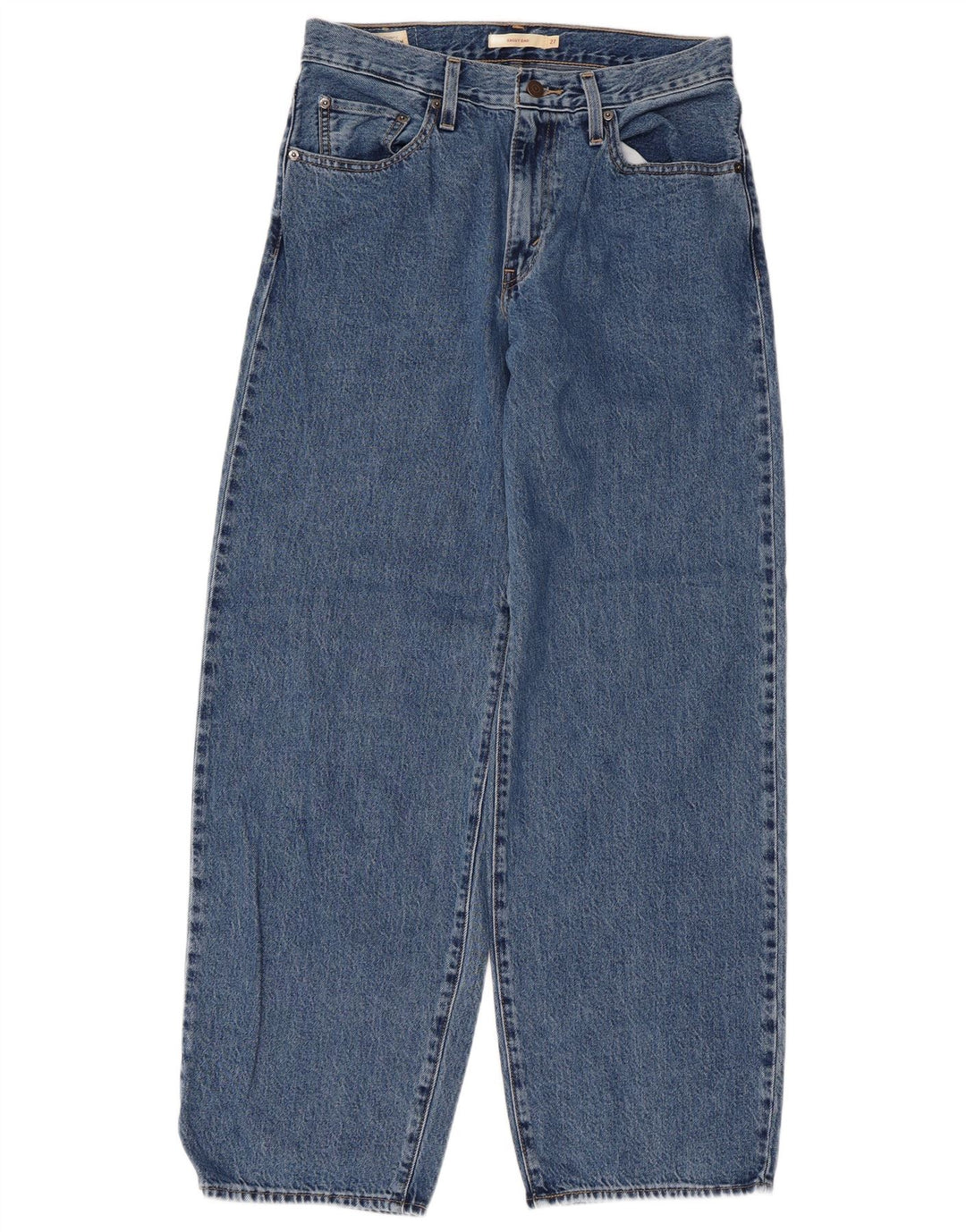 Blugi cu picioare largi LEVI'S Baggy Dad W27 L30 Bumbac albastru