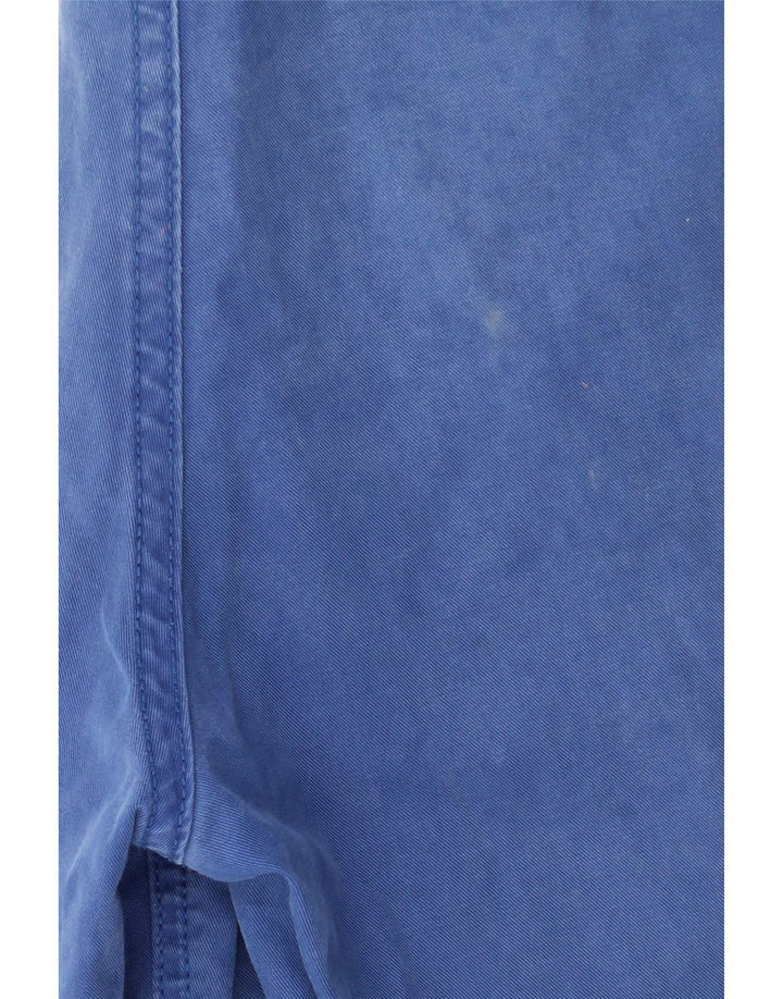 Pantaloni scurți chino Tommy Hilfiger pentru bărbați W32, bumbac albastru mediu