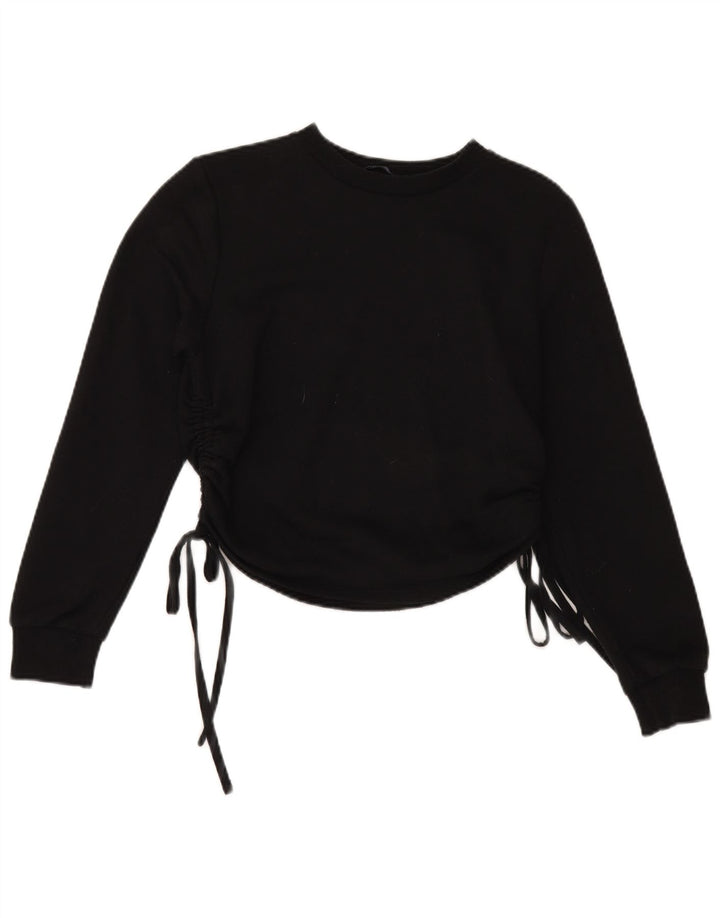 Pulover pentru damă Zara UK 10 Poliester negru mic