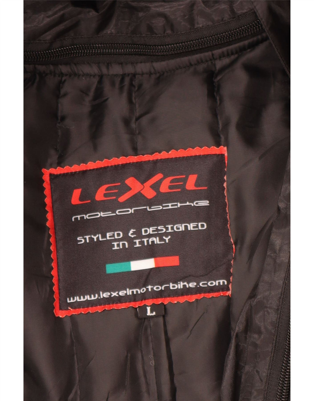 Jachetă LEXEL Graphic Racer pentru bărbați UK 40 Large Black