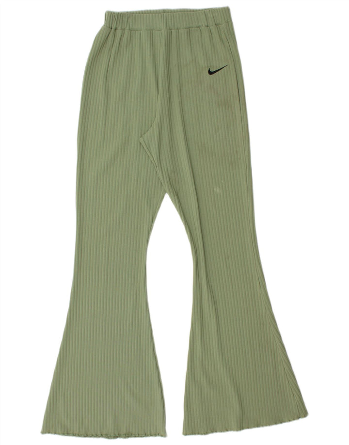 Pantaloni de trening Nike Flare pentru femei UK 12 Medium Green