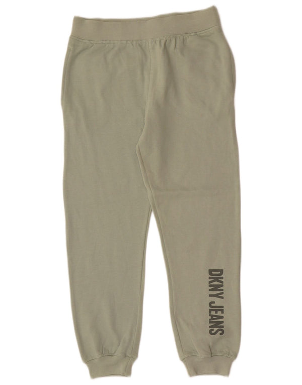 Dkny Fete Pantaloni Grafic Trening Pantaloni Joggeri 9-10 Ani Bumbac Verde