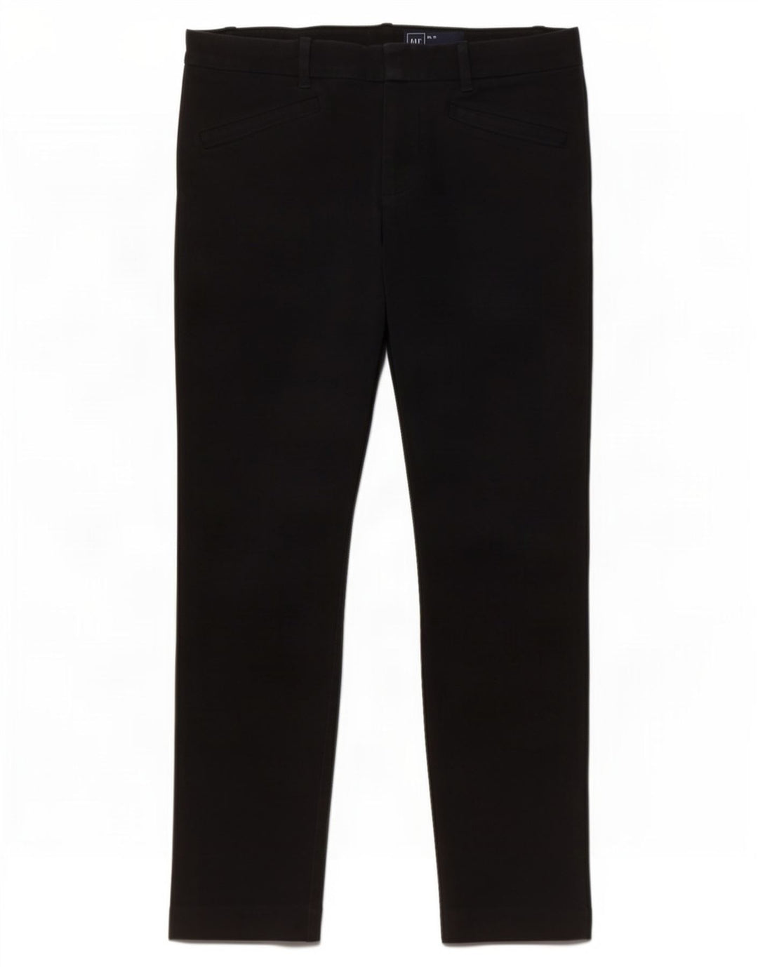Pantaloni tăiați pentru femei Gap slim US 8 Medium W30 L25 Bumbac negru