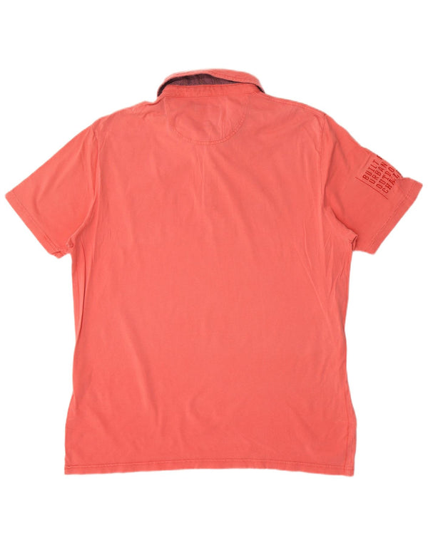 Camel Active pentru bărbați tricou polo grafic 2XL roz