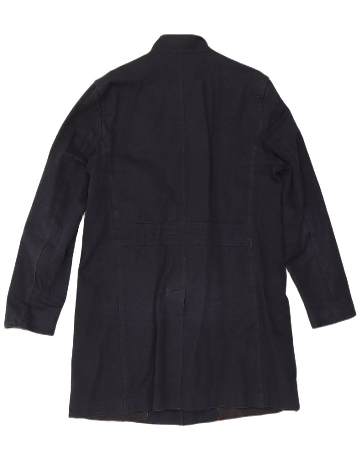 Palton pentru bărbați Hugo Boss EU 52 XL bumbac bleumarin