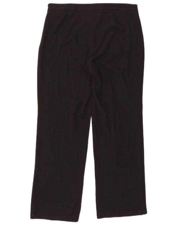 Pantaloni chino pentru femei cu talie înaltă Marks & Spencer UK 16 Large W38 L32 Negru